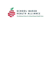 SCHOOL-BASED HEALTH ALLIANCE THE NATIONAL VOICE FOR SCHOOL-BASED HEALTH CARE logo