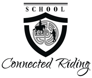 SCHOOL CONNECTED RIDING logo