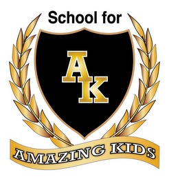 SCHOOL FOR AK AMAZING KIDS logo