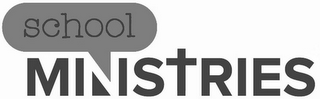 SCHOOL MINISTRIES logo