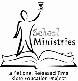 SCHOOL MINISTRIES A NATIONAL RELEASED TIME BIBLE EDUCATION PROJECT logo
