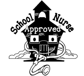 SCHOOL NURSE APPROVED logo