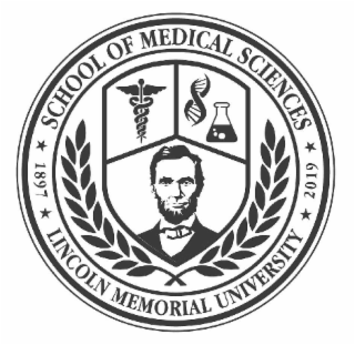 SCHOOL OF MEDICAL SCIENCES 1897 LINCOLN MEMORIAL UNIVERSITY 2019 logo