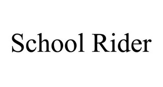 SCHOOL RIDER logo