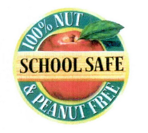 SCHOOL SAFE 100% NUT & PEANUT FREE logo