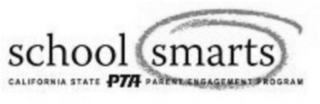 SCHOOL SMARTS CALIFORNIA STATE PTA PARENT ENGAGEMENT PROGRAM logo