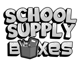SCHOOL SUPPLY BOXES