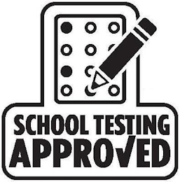 SCHOOL TESTING APPROVED logo