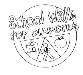 SCHOOL WALK FOR DIABETES logo