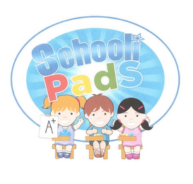 SCHOOLI PADS A+ logo