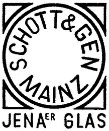 SCHOTT & GEN MAINZ logo