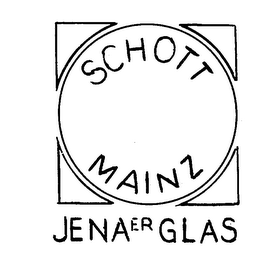 SCHOTT MAINZ JENAER GLAS logo