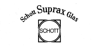 SCHOTT SUPRAX GLAS logo