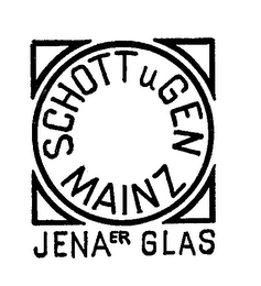 SCHOTTUGEN MAINZ JENAER GLAS logo