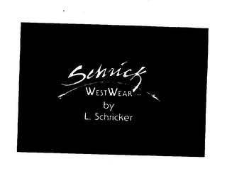 SCHRICK WESTWEAR BY L. SCHRICKER logo