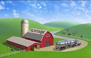 SCHTARK MILK logo