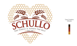 SCHULLO NAME FOLLOWED BY SLOGAN "THE PUREST IS ALWAYS THE BEST" FOLLOWED BY "SINCE 1962" logo