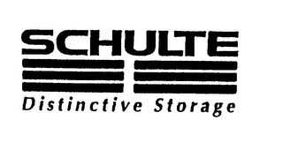SCHULTE DISTINCTIVE STORAGE logo