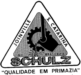 SCHULZ JOINVILLE S. CATARINA "QUALIDADE EM PRIMAZIA" logo