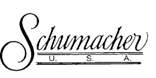 SCHUMACHER U.S.A. logo
