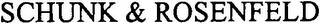 SCHUNK & ROSENFELD logo