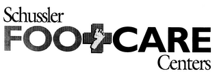 SCHUSSLER FOOTCARE CENTERS logo
