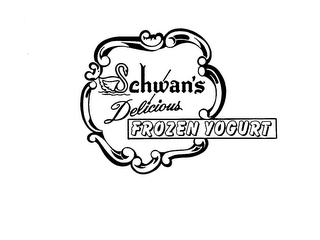 SCHWAN'S DELICIOUS FROZEN YOGURT logo