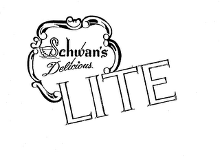 SCHWAN'S DELICIOUS LITE logo