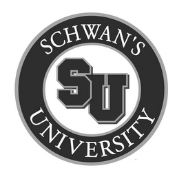 SCHWAN'S UNIVERSITY SU logo