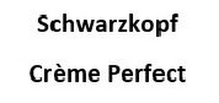 SCHWARZKOPF CRÈME PERFECT logo