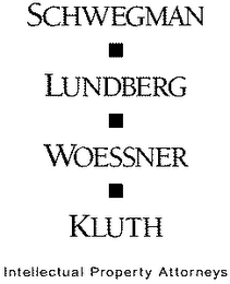 SCHWEGMAN LUNDBERG WOESSNER KLUTH INTELLECTUAL PROPERTY ATTORNEYS logo