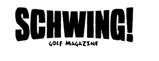 SCHWING! GOLF MAGAZINE logo