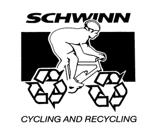 SCHWINN CYCLING AND RECYCLING logo