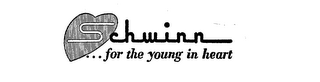 SCHWINN ... FOR THE YOUNG IN HEART logo