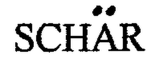 SCHÄR logo