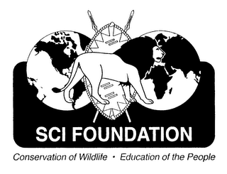 SCI FOUNDATION CONSERVATION OF WILDLIFE EDUCATION OF THE PEOPLE logo