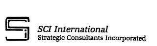 SCI INTERNATIONAL STRATEGIC CONSULTANTS INCORPORATED SCI logo