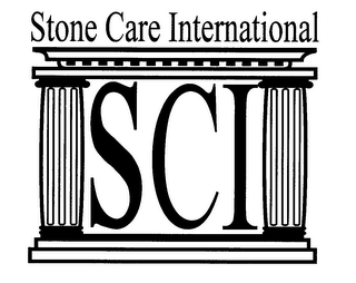 SCI STONE CARE INTERNATIONAL logo
