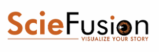 SCIEFUSION  VISUALIZE YOUR STORY logo