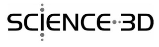 SCIENCE 3D logo
