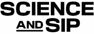 SCIENCE AND SIP logo