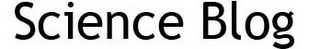 SCIENCE BLOG logo