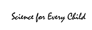 SCIENCE FOR EVERY CHILD logo