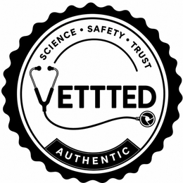 SCIENCE · SAFETY · TRUST VETTTED AUTHENTIC logo