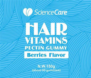 SCIENCECARE HAIR VITAMINS PECTIN GUMMY BERRIES FLAVOR N.W.150G (ABOUT 60 GUMMIES) logo