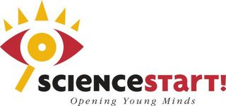 SCIENCESTART! OPENING YOUNG MINDS logo