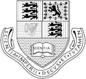 SCIENTIA SCIENTIA · IMPERII · DECUS ·ET· TUTAMEN logo