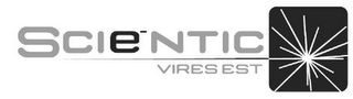 SCIENTIC VIRES EST logo