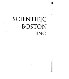 SCIENTIFIC BOSTON INC