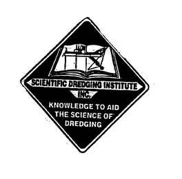 SCIENTIFIC DREDGING INSTITUTE INC.  KNOWLEDGE TO AID THE SCIENCE OF DREDGING logo
